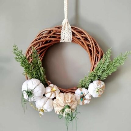 xeiropoiito xristougenniatiko stefani me kolokithes