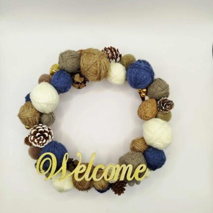 xeiropoiito xristougenniatiko stefani me kouvarakia