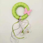 Χειροποίητη μπομπονιέρα βάπτισης στεφανάκι με πεταλούδες για κορίτσι - Image 3