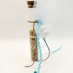 Μπομπονιέρα βάπτισης δοκιμαστικός σωλήνας για αγόρι με άμμο - Image 3