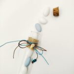 Χειροποίητη μπομπονιέρα βάπτισης δοκιμαστικός σωλήνας για αγόρι - Image 3