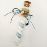 Χειροποίητη μπομπονιέρα βάπτισης δοκιμαστικός σωλήνας για αγόρι - Image 2