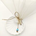 Χειροποίητη μπομπονιέρα βάπτισης κοχύλι - Image 2