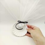 Μπομπονιέρα κοχύλι με πέρλα