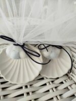 Μπομπονιέρα κοχύλι με πέρλα - Image 2