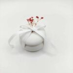 Μπομπονιέρα μπιζουτιέρα μακαρόν με αποξηραμένα κλαδιά - Image 2