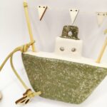 Χειροποίητο χριστουγεννιάτικο κεραμικό καραβάκι 26 πράσινο - Image 3