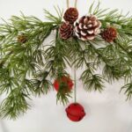 Χειροποίητο χριστουγεννιάτικο στεφάνι με φυσικό σκοινί - Image 3