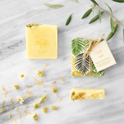Παραδοσιακό χειροποίητο σαπούνι με βότανα Botanical garden