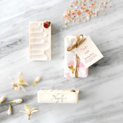 Χειροποίητο σαπούνι απολέπισης Spring rain